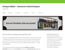 Tablet Screenshot of antiqueaddict.ca